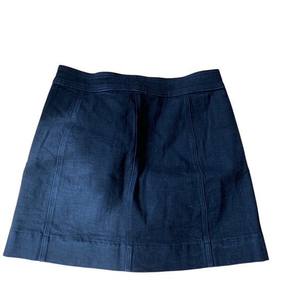 J.Crew Mercantile Sleeveless Black Button-Front Sheath skirt – Size 10 - Picture 4 of 4